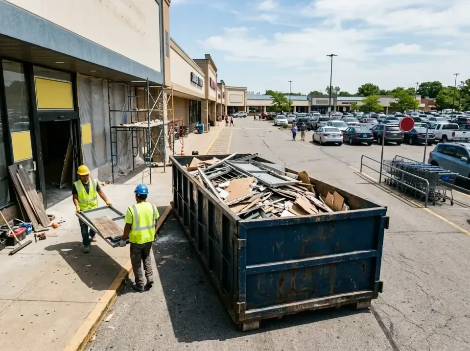 retail-store-renovation-debris-003 — frequently asked questions, Roll-off Dumpster Rentals in Maize, KS